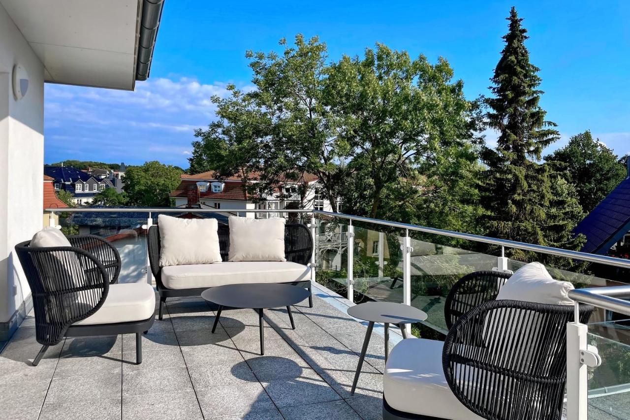 Villa Siegfried Penthouse 12B Ostseebad Kühlungsborn 外观 照片